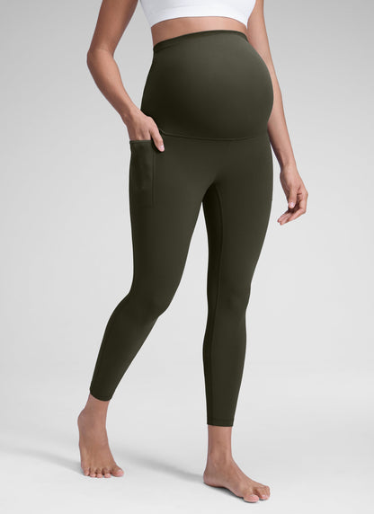 Butterluxe Maternity Soft Pocket Legging 25"