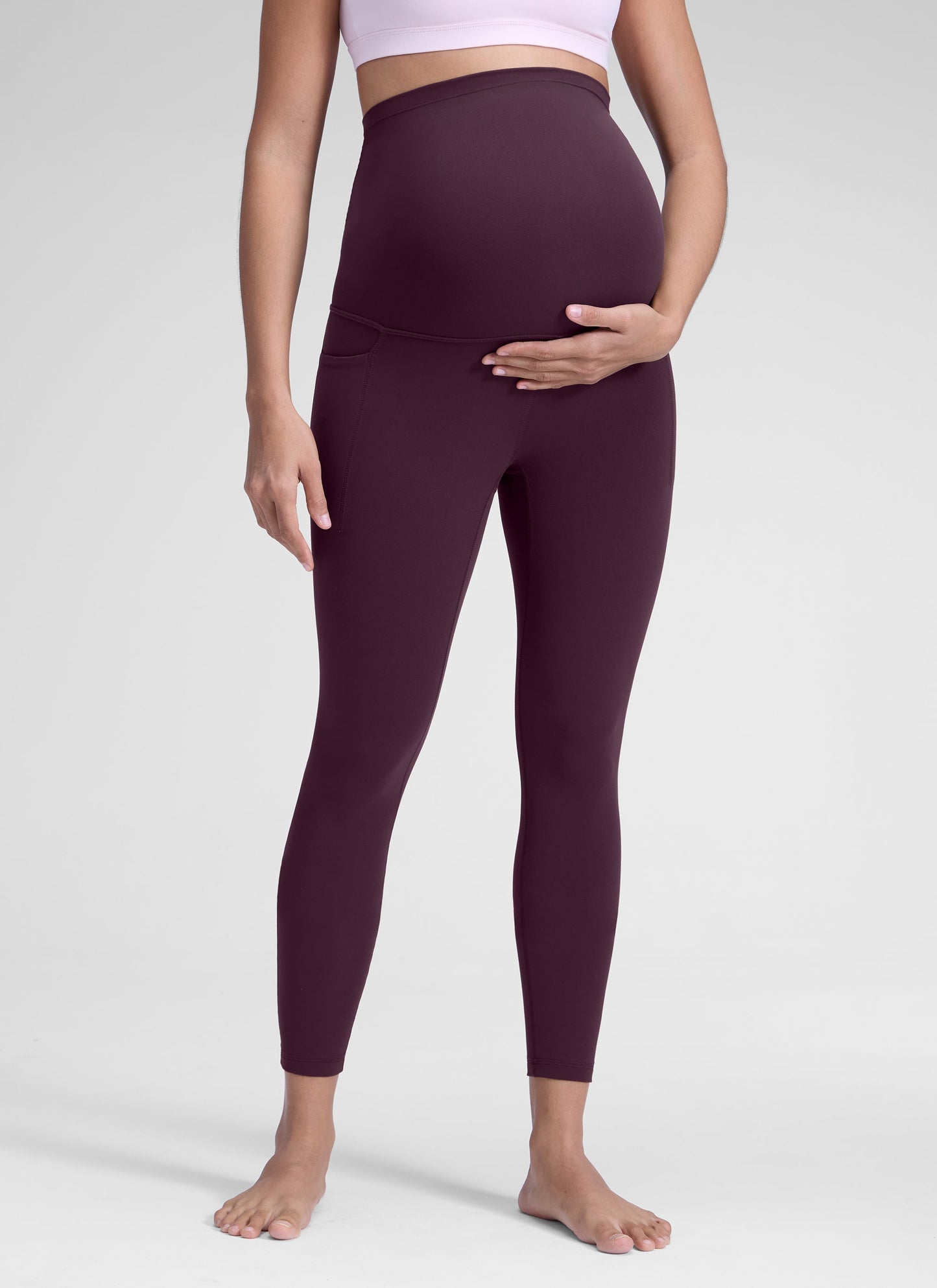 Butterluxe Maternity Soft Pocket Legging 25"