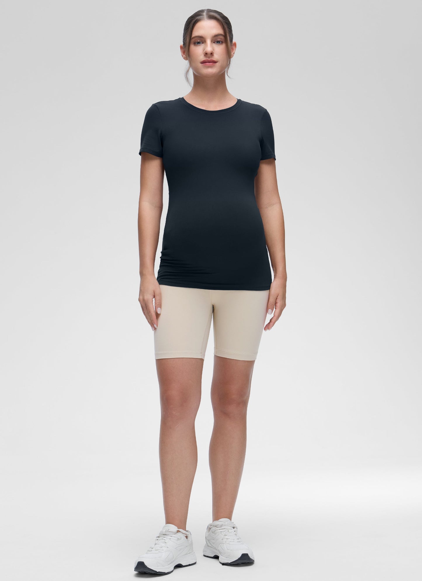 Softembrace Maternity Crew Neck Short Sleeve