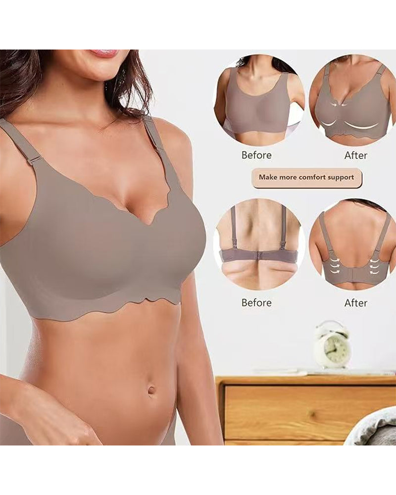 Plus Size Wave Comfort Bra
