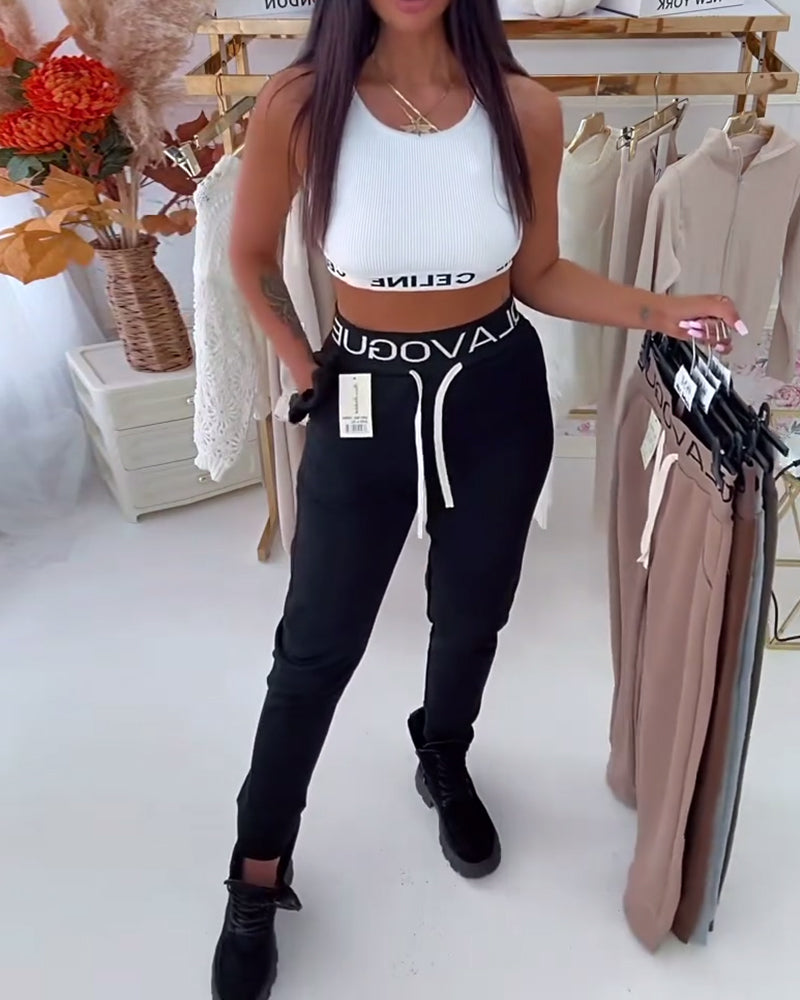 Tummy-Controlling And Hip-Lifting Skinny Pants