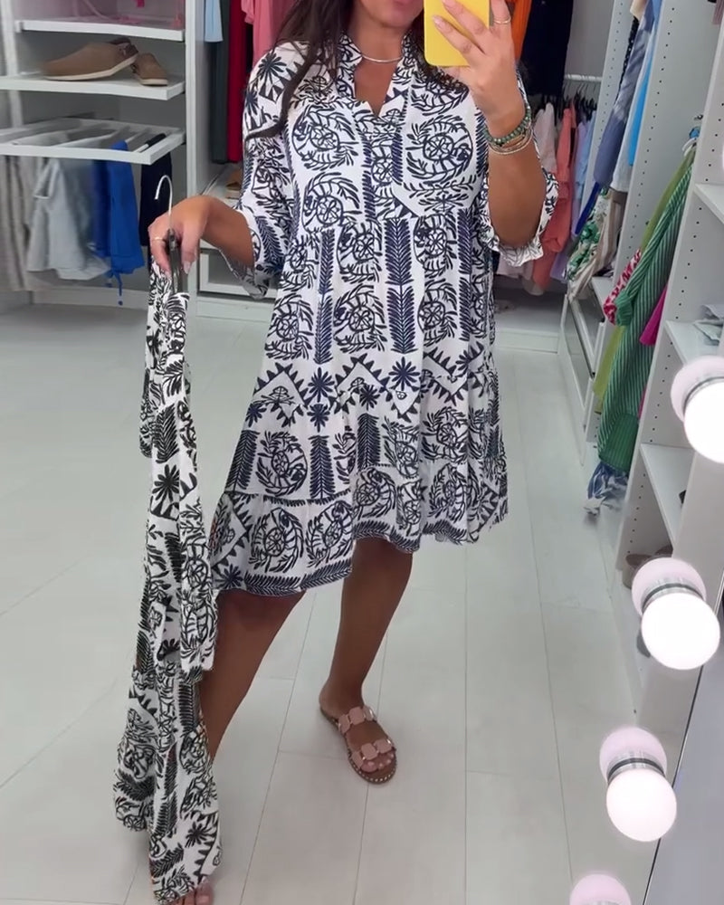 Fashion Street Print Dress