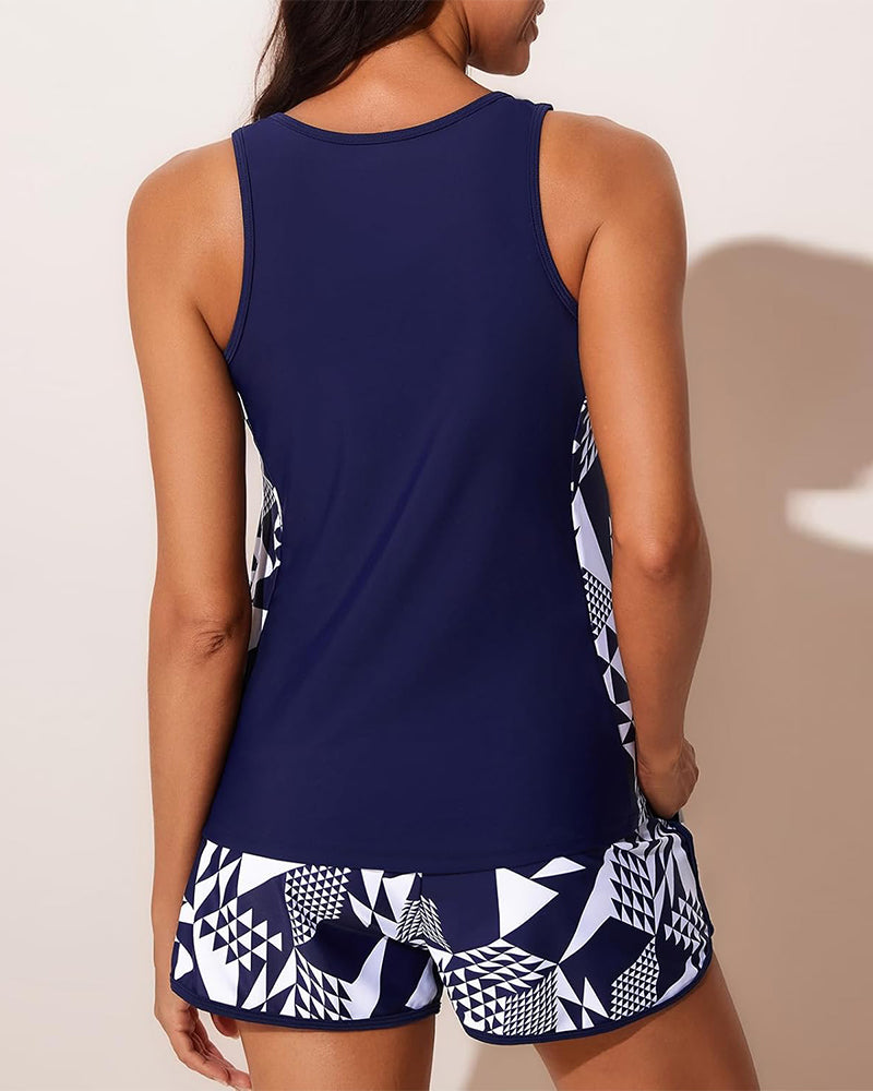 Pocket Printed Shorts Beach Bikini