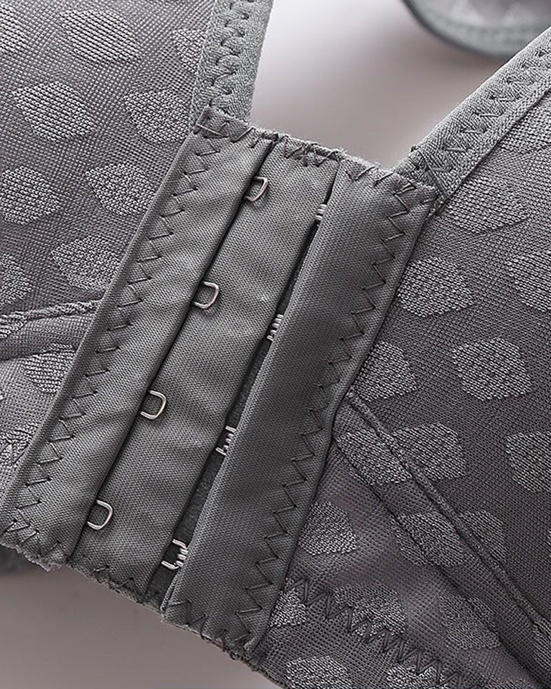 Front-Clasp Anti-Sagging Bra