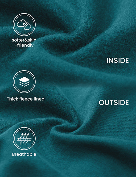 Fleece Lined Straight Leg Sweatpant 30''