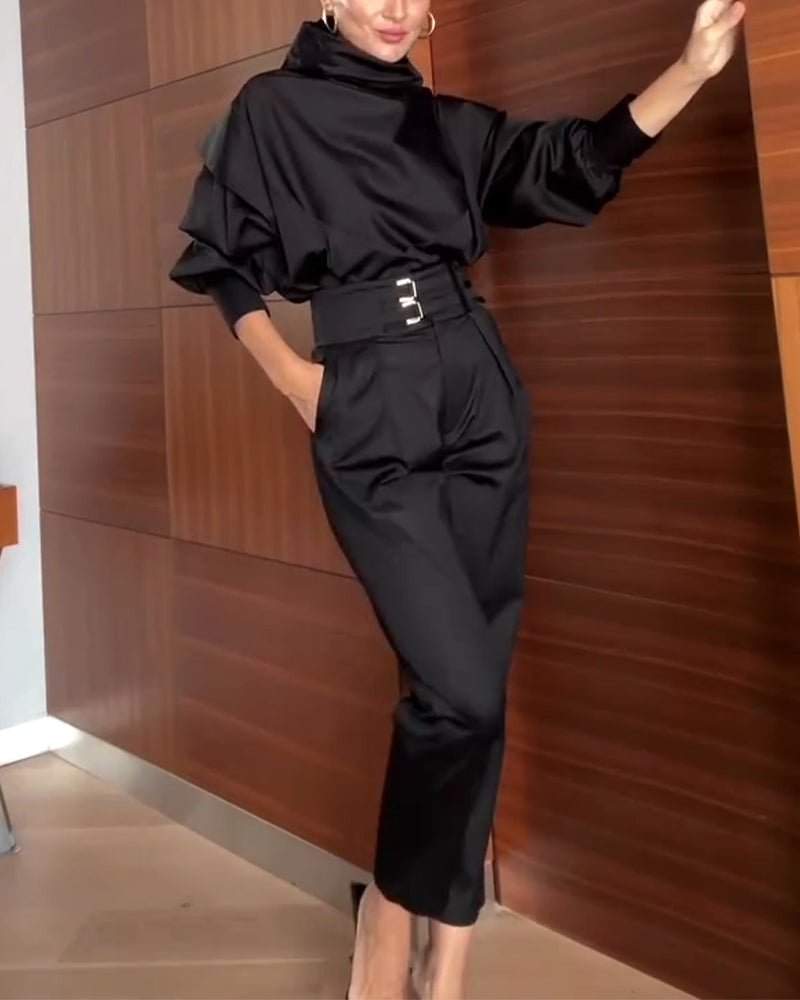 High-Neck Elegant And Stylish Top