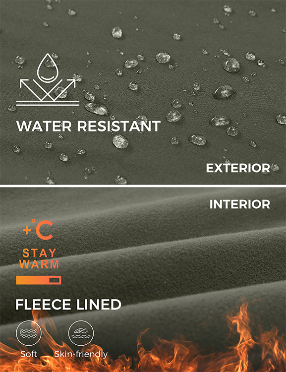 Fleece Lined Soft Pocket Legging 26.5"